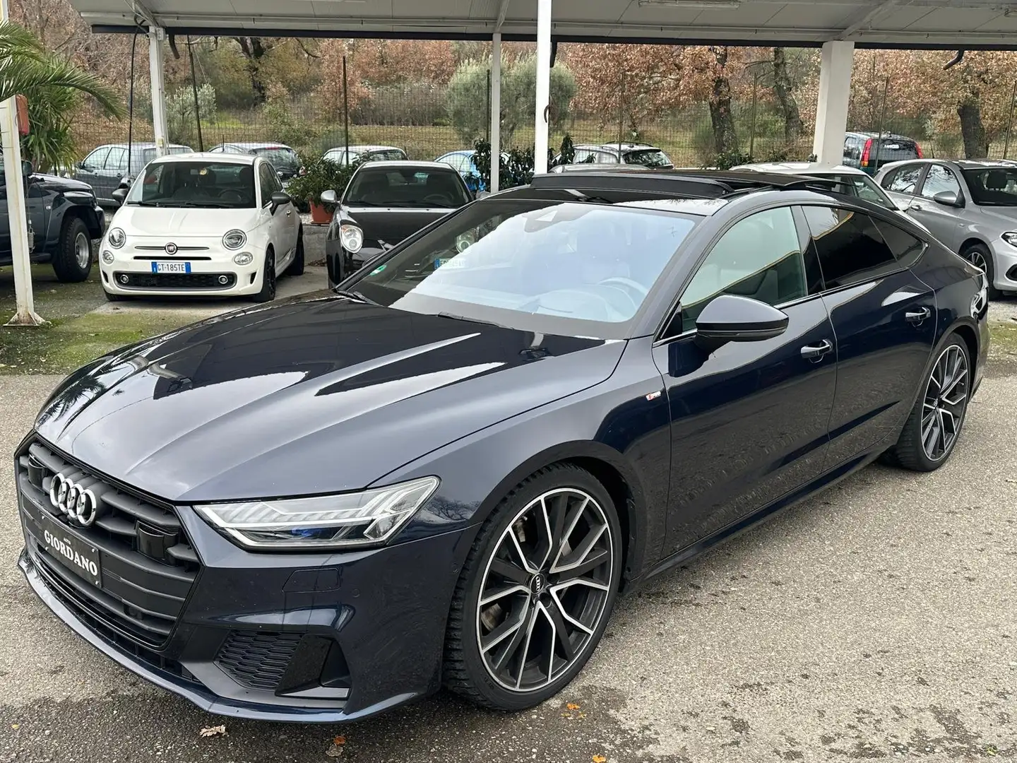 Audi A7 A7 Sportback 50 3.0 tdi mhev quattro tiptronic Bleu - 1