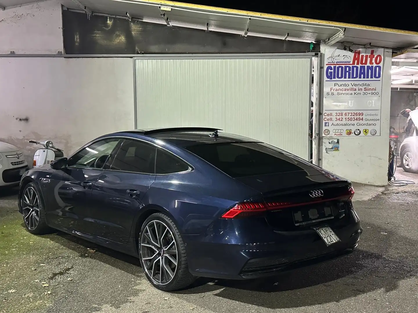 Audi A7 A7 Sportback 50 3.0 tdi mhev quattro tiptronic Bleu - 2