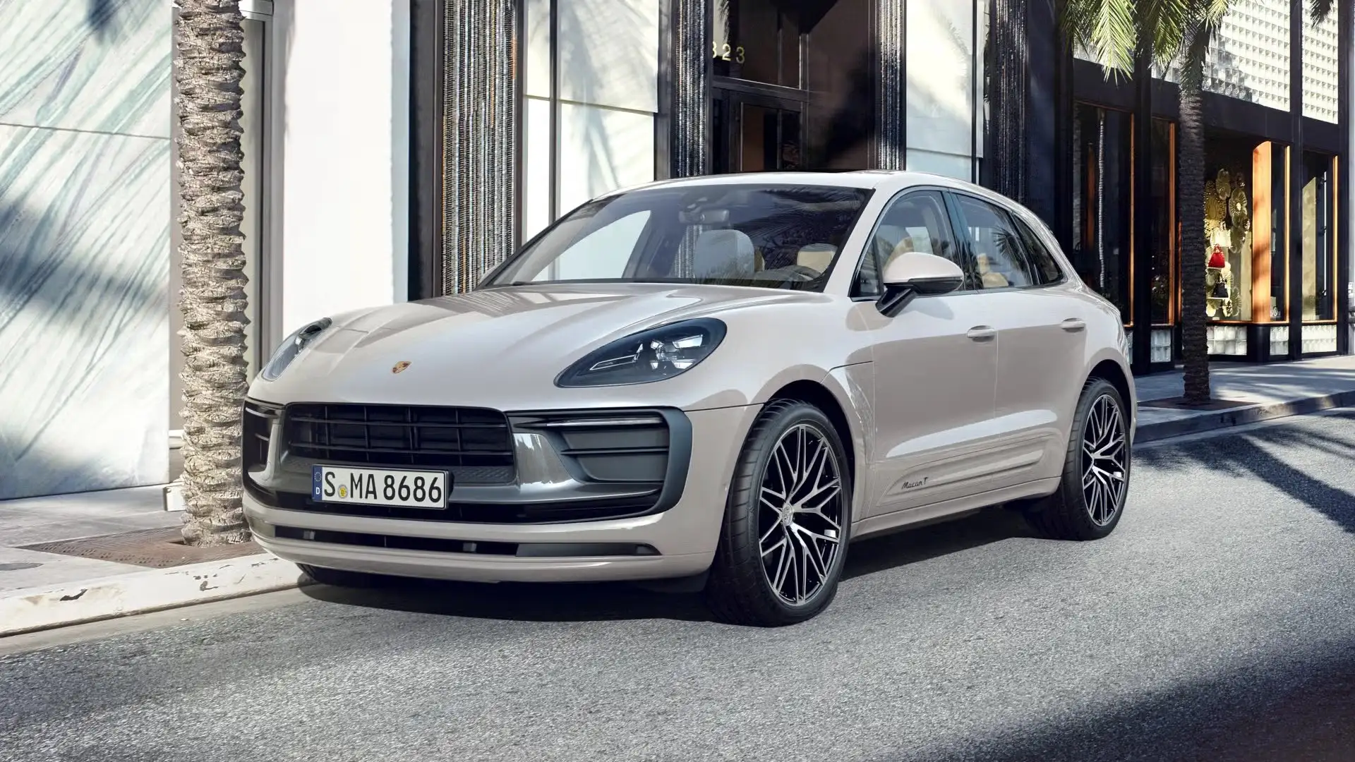 Porsche Macan T | Led | 21" | LuchtV | Pano | Bose | 75L |Camera Gris - 1