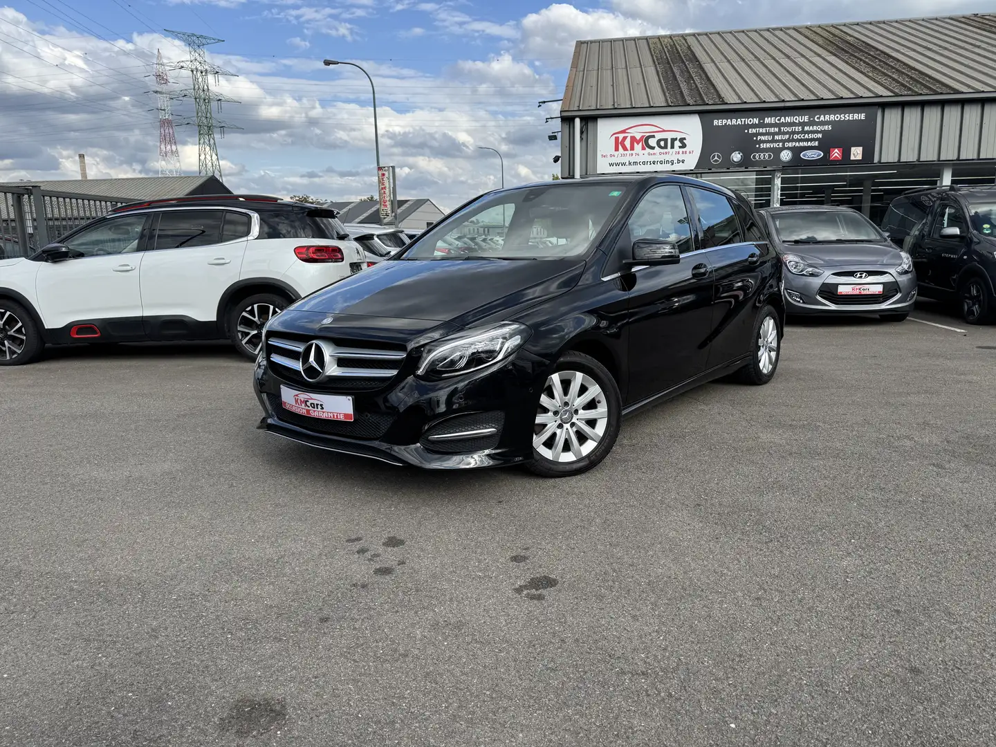 Mercedes-Benz B 180 B 180 ESSENCE /AIRCO / CUIR /NAVIGATION /JANTES Schwarz - 2