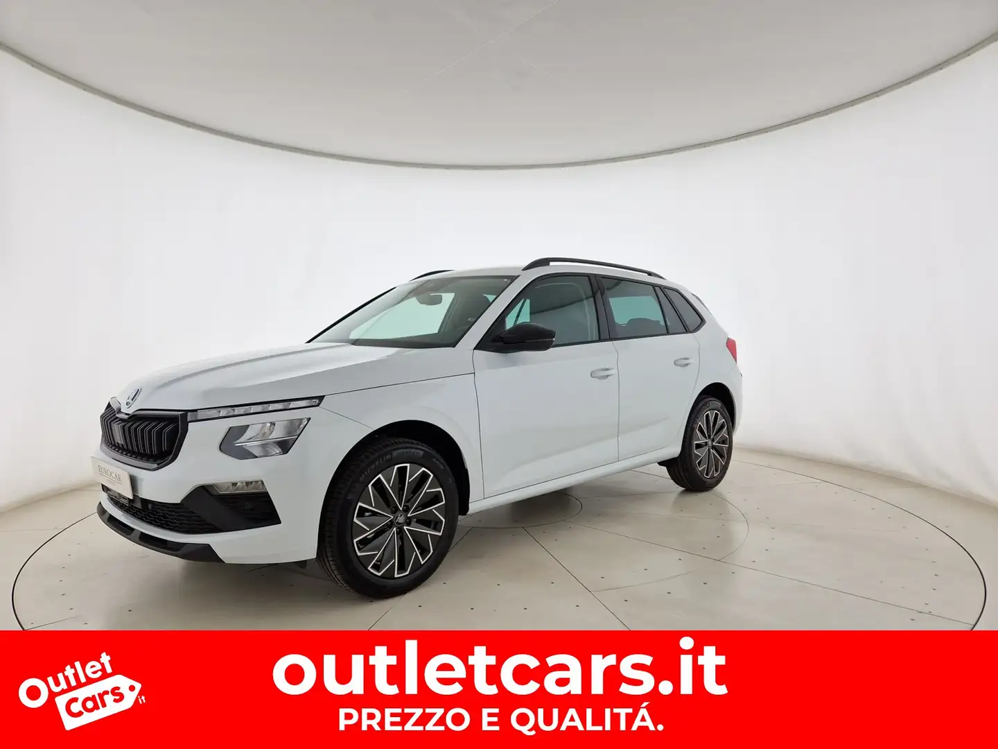 Skoda Kamiq 1.0 tsi black dots 115cv Bianco - 1