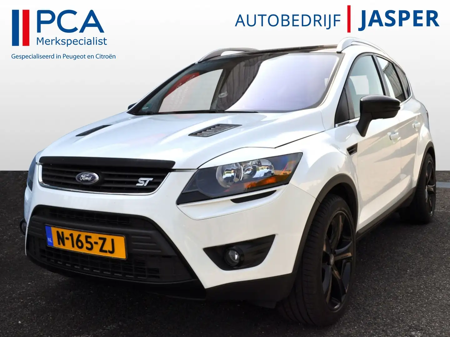 Ford Kuga 2.5 20V Autom Titanium Leder Pano Navi pdc keyless bijela - 1