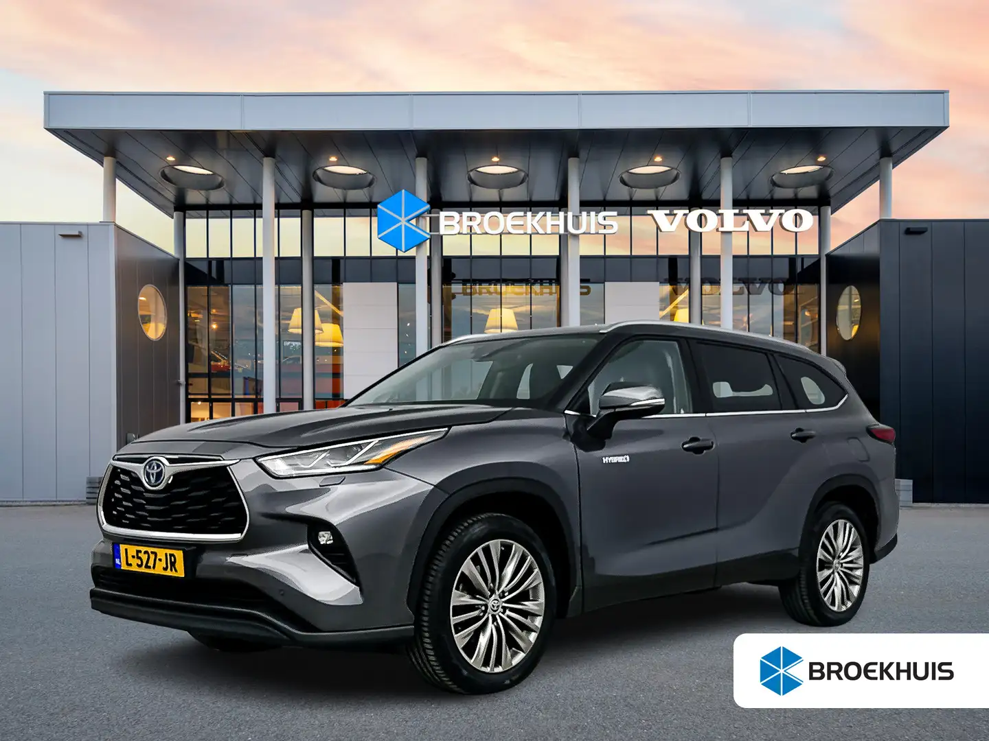 Toyota Highlander 2.5 AWD Hybrid Executive | 7-Zitter | 20" zomer- e Gris - 1