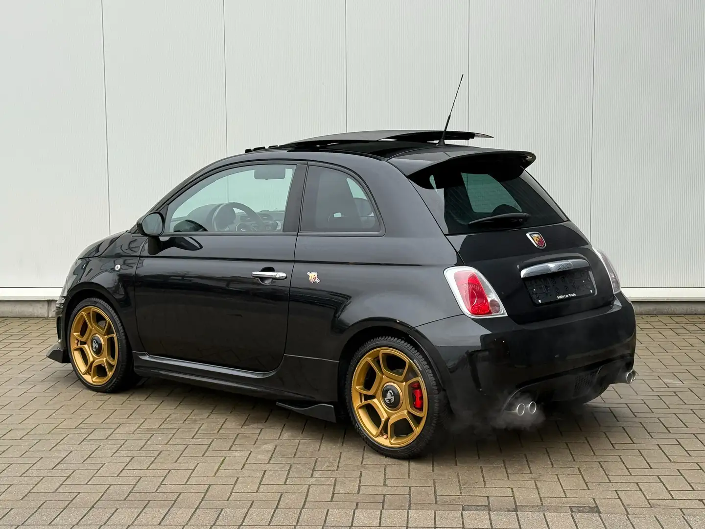 Abarth 500 ✅1.4 T-JET GARANTIE Pano Alcantara Sterrenhemel Zwart - 2