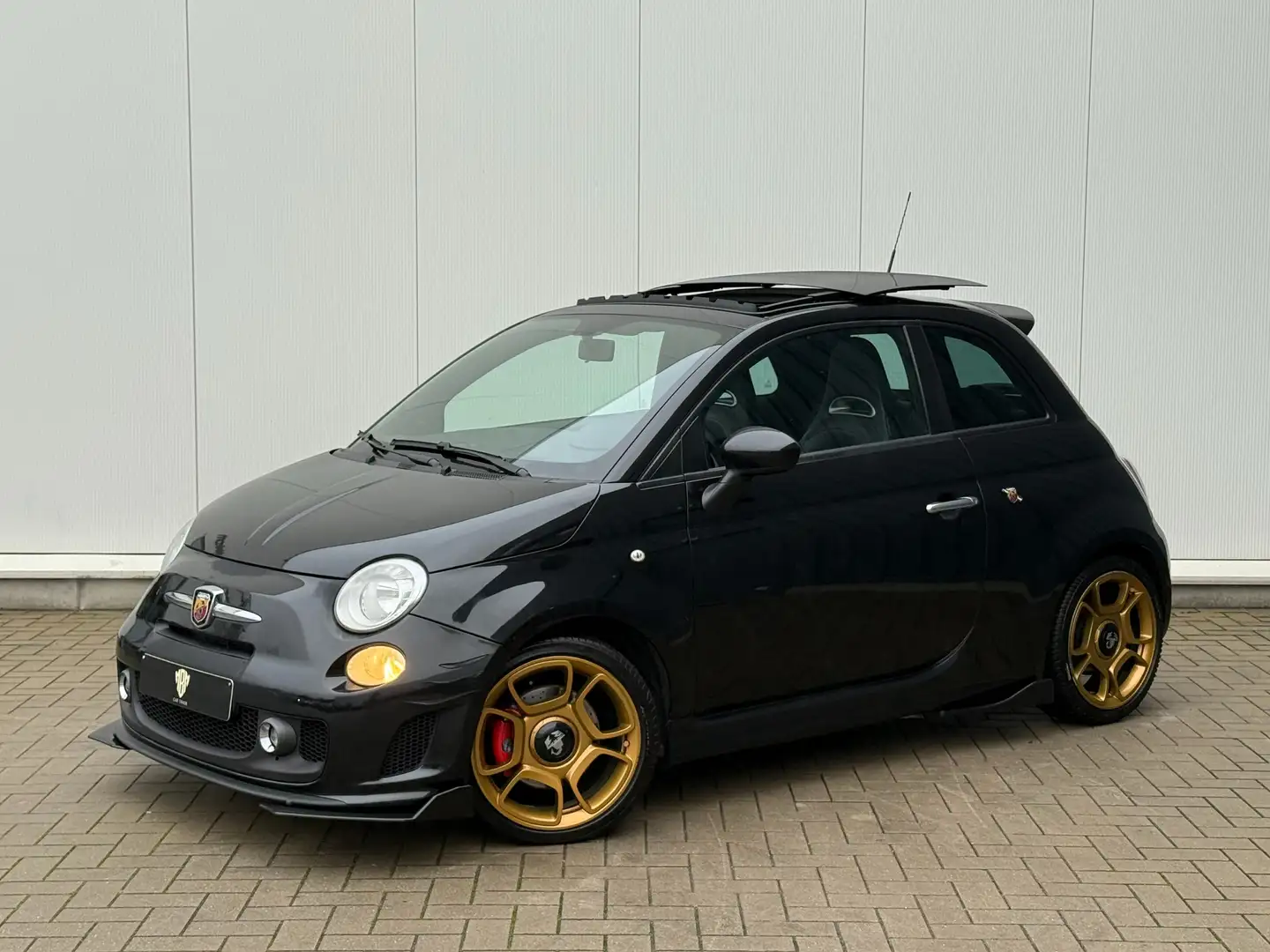 Abarth 500 ✅1.4 T-JET GARANTIE Pano Alcantara Sterrenhemel Zwart - 1