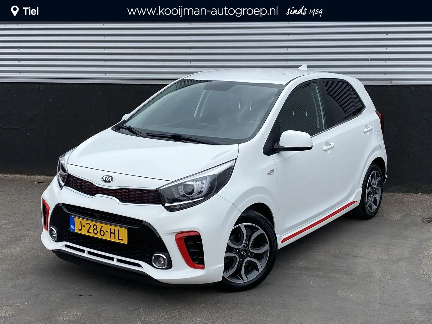 Kia Picanto 1.0 MPi GT-Line Edition 1e eign. Nieuw geleverd en Weiß - 1