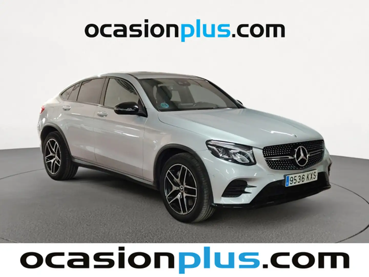 Mercedes-Benz GLC 220 Coupé 220d 4Matic Aut. Plateado - 2