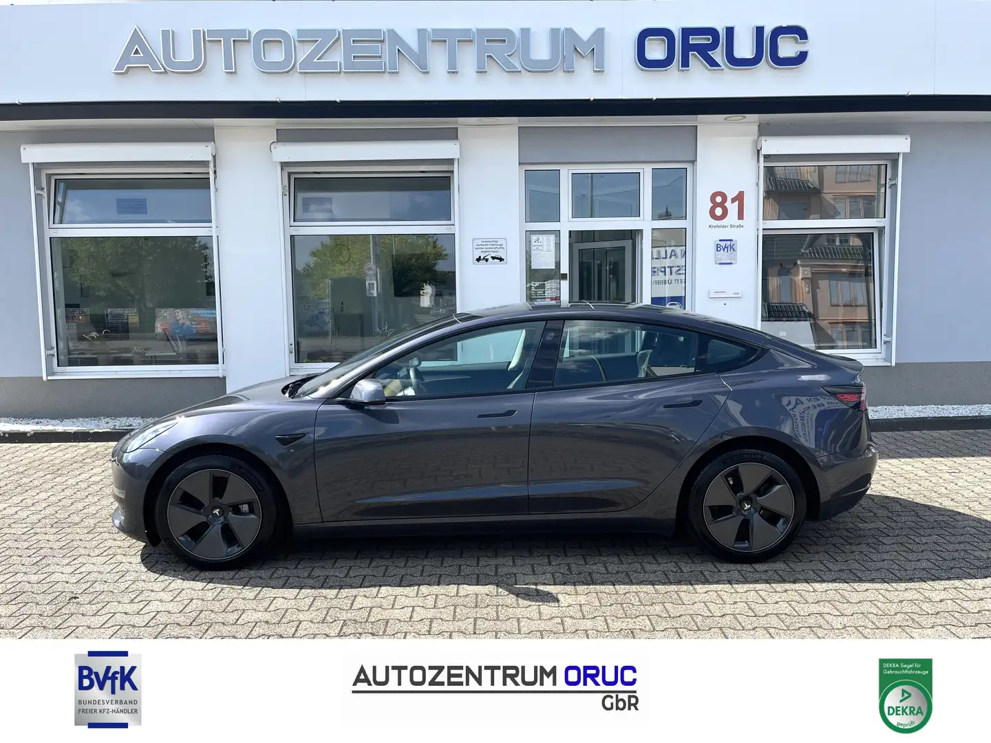 Tesla Model 3 Long Range AWD *Matrix*AHK*79kWh* Grau - 1