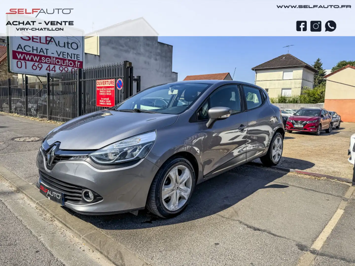 Renault Clio 1.5 DCI 90CH ENERGY BUSINESS ECO² 83G Gris - 1