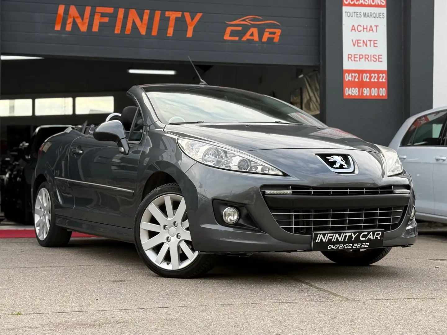 Peugeot 207 CC 1.6 HDi Pack Gris - 1