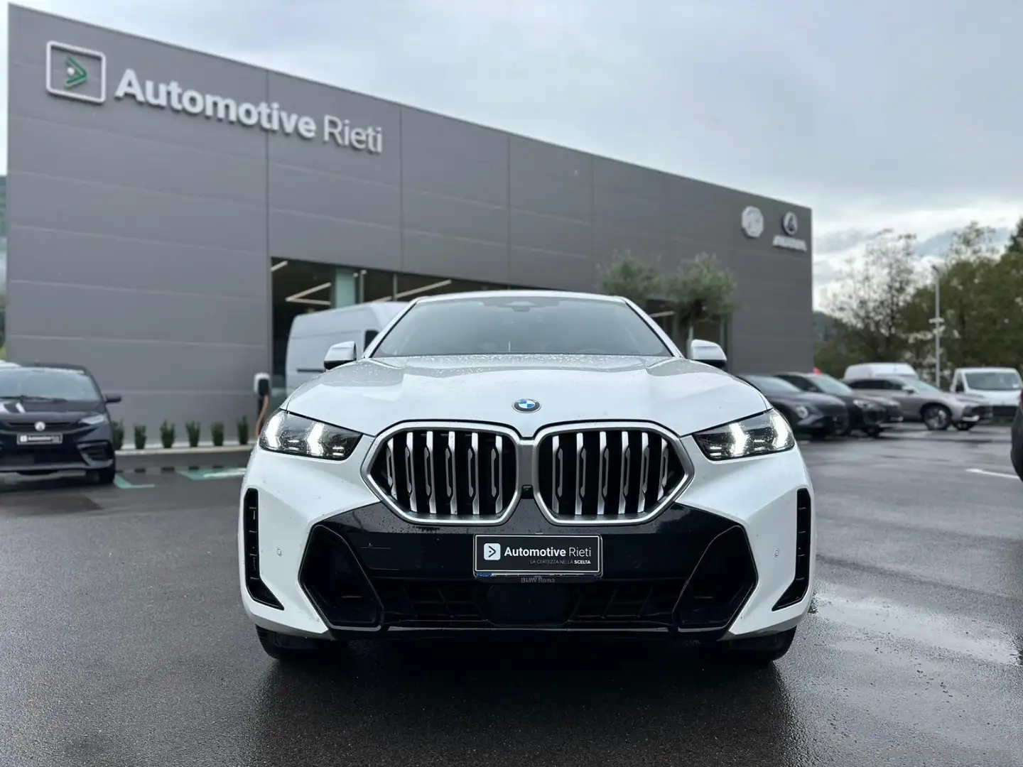 BMW X6 xDrive30d 48V Msport Blanc - 2