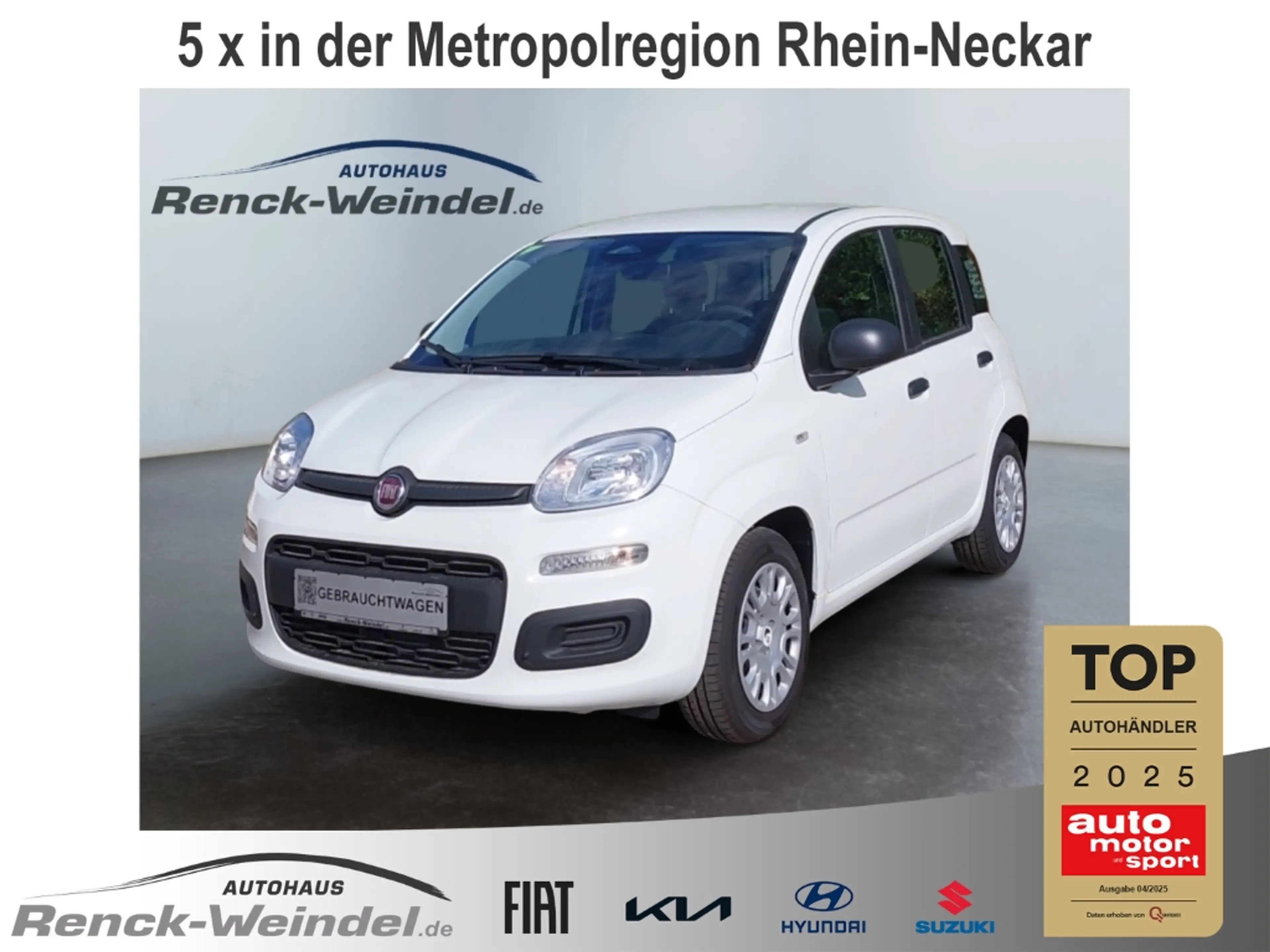 Fiat New Panda 1.0 POP Digitales Cockpit Spurhalteass. Verkehrsze