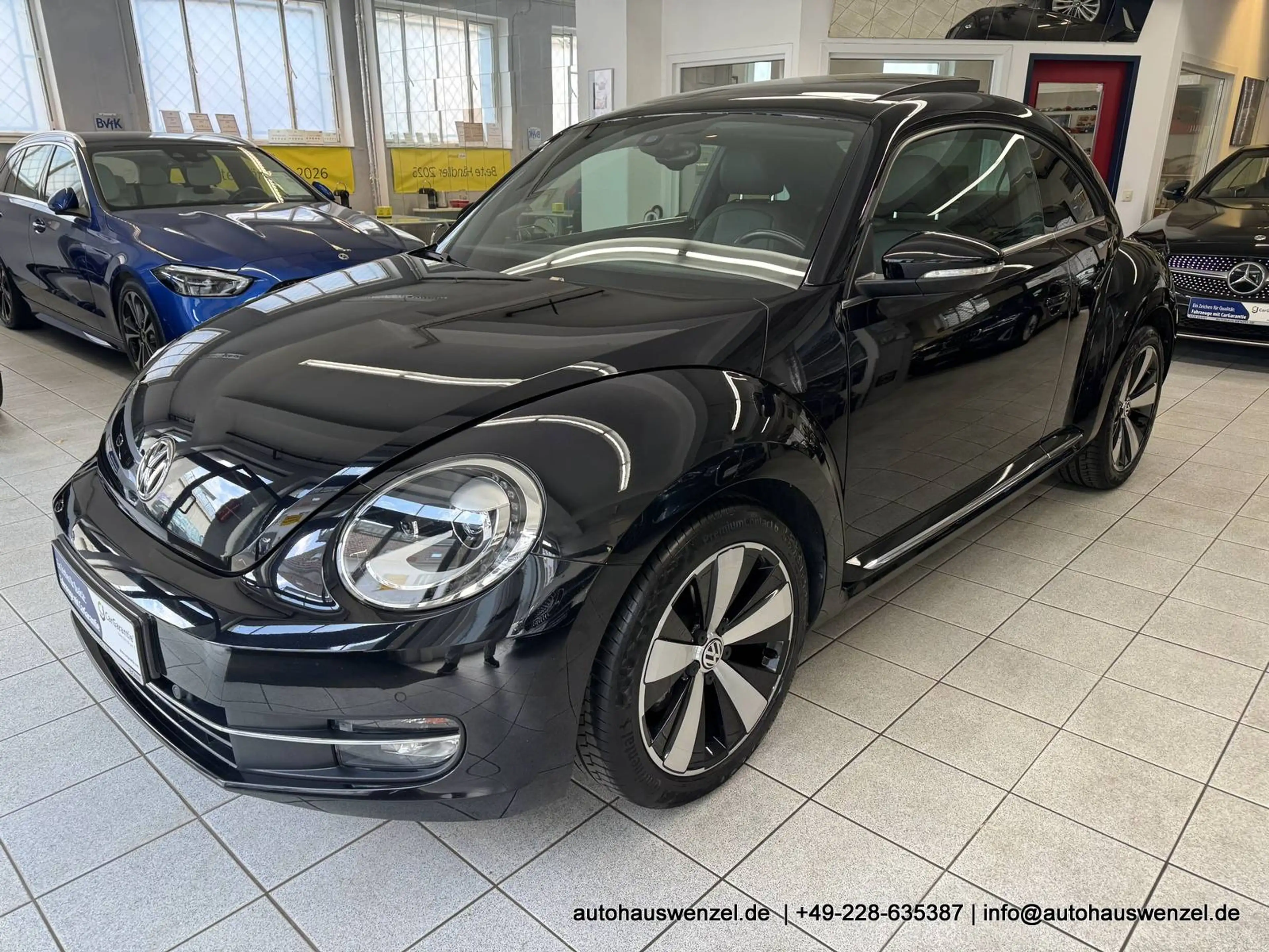 Volkswagen Beetle 1.4 6-Gang Sport PANORAMADACH LEDER XENON FENDER CARPLAY ... — photo 3