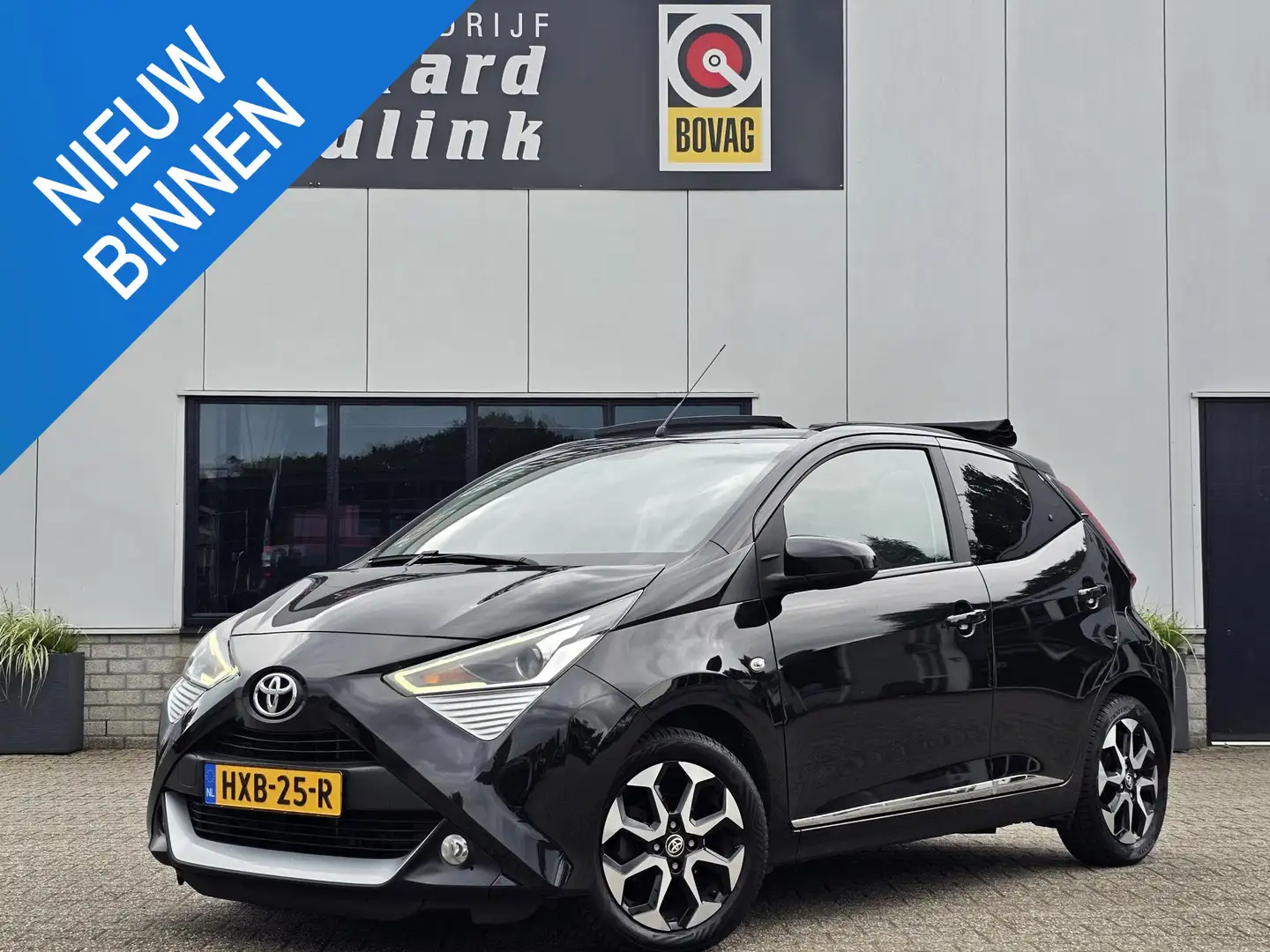 Toyota Aygo 1.0 VVT-i AUTOMAAT X-CLUSIV CABRIO ECC CAMERA Negro - 1