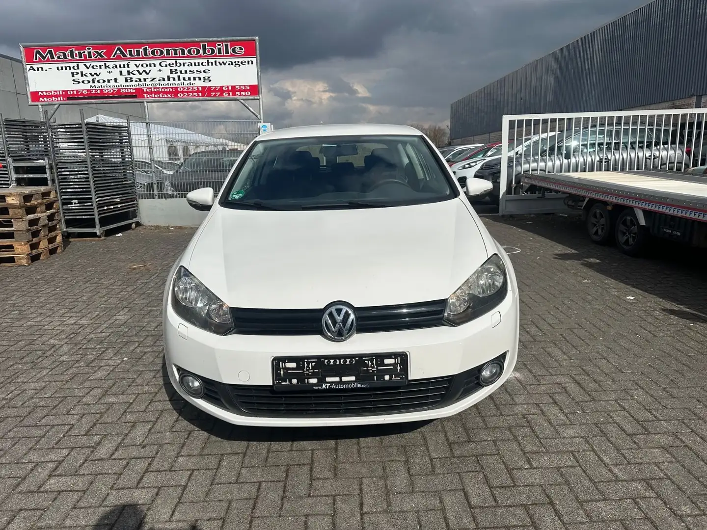 Volkswagen Golf VI Variant Match,Klima,navi,euro5 Negro - 2