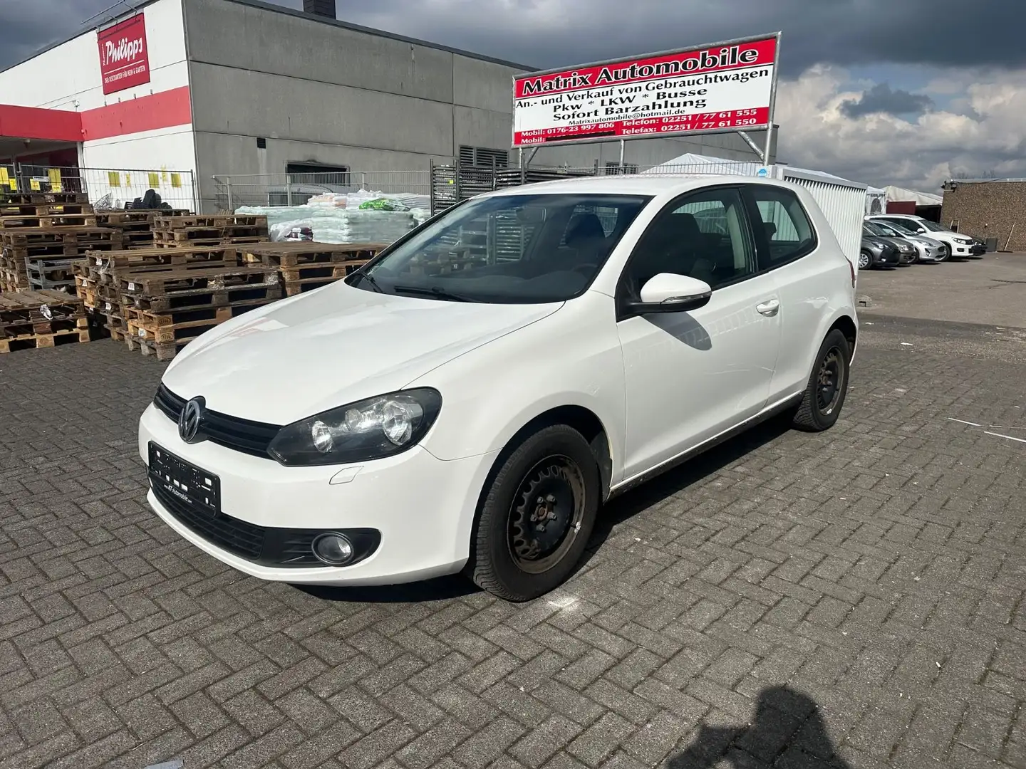 Volkswagen Golf VI Variant Match,Klima,navi,euro5 Negro - 1