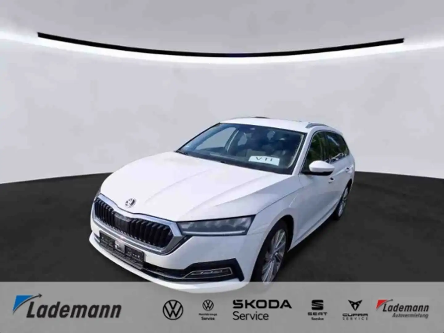 Skoda Octavia Combi 2.0 TDI DSG STYLE LED+NAVI+ACC+PDC Weiß - 1