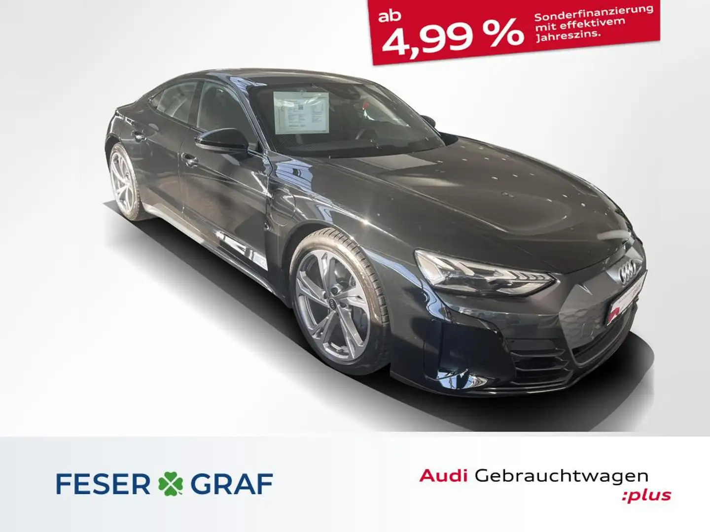 Audi e-tron GT qu.,LED,Pano,Navi+ Schwarz - 1