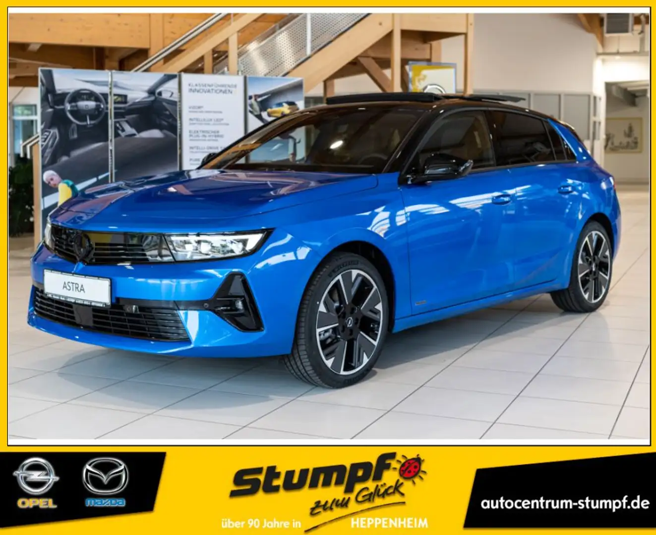 Opel Astra Electric GS Blau - 1