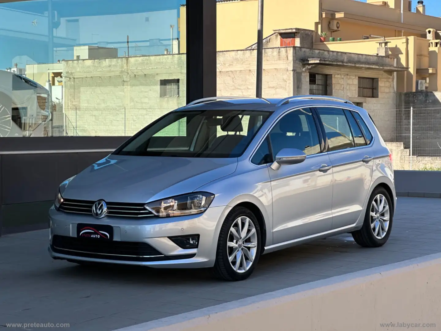 Volkswagen Golf Sportsvan Sportsvan 1.4 TSI Highline BMT Grijs - 1