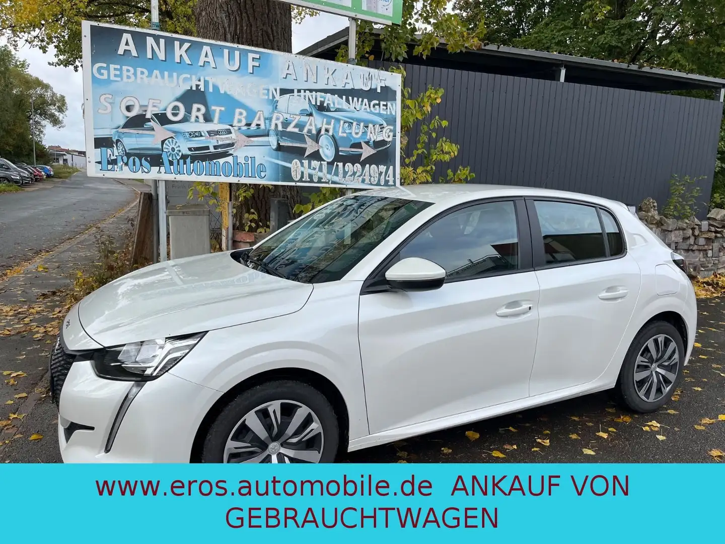 Peugeot 208 Active Weiß - 1