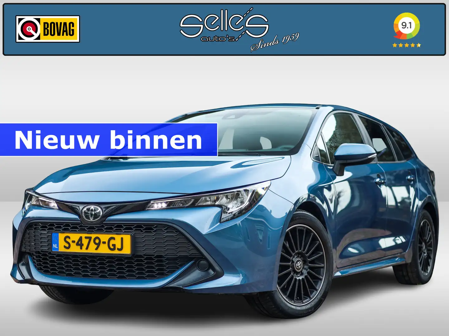 Toyota Corolla Touring Sports 1.2 Turbo Comfort Adaptive cruiseco Blue - 1