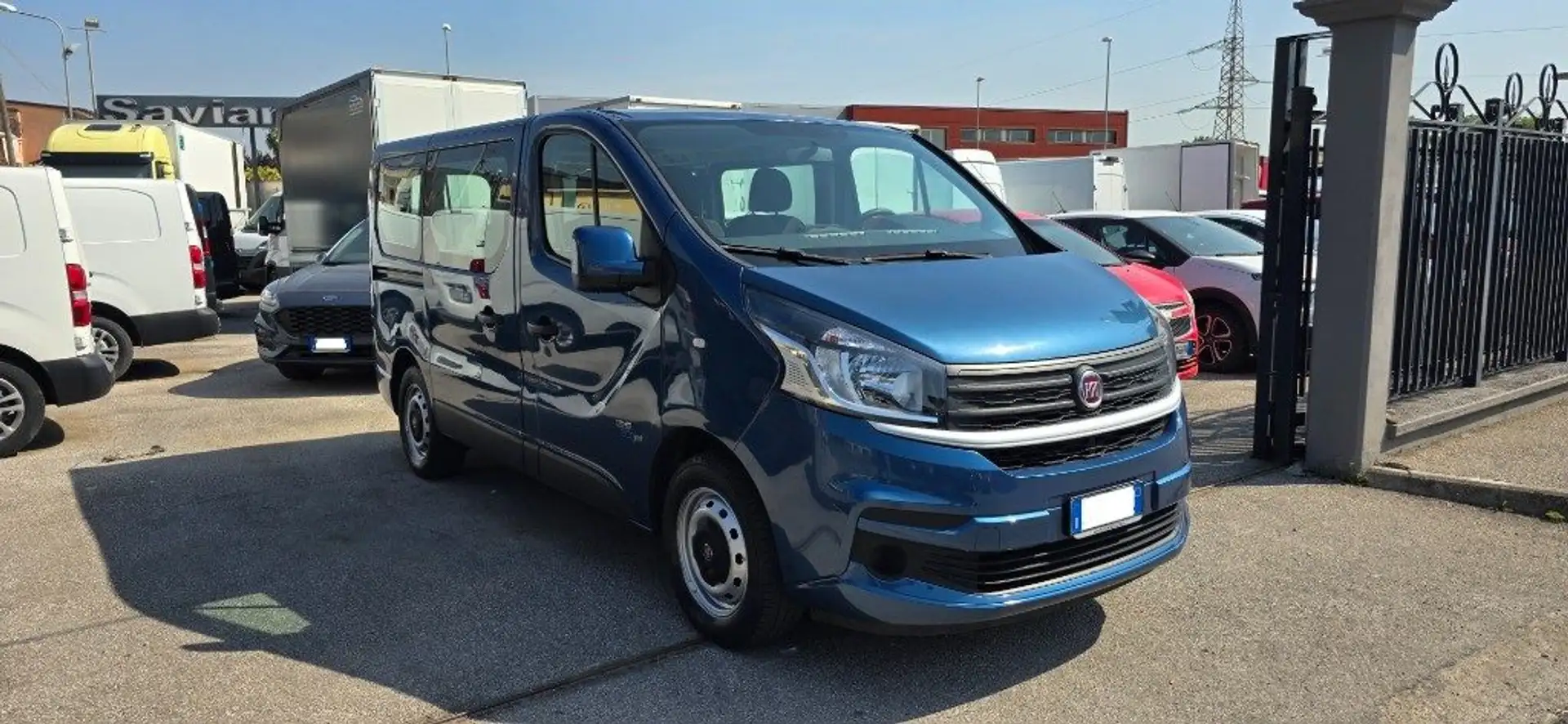 Fiat Talento 1.6 TwinTurbo MJT 125CV N1 " 6 POSTI AUTOCARRO " Blu/Azzurro - 2
