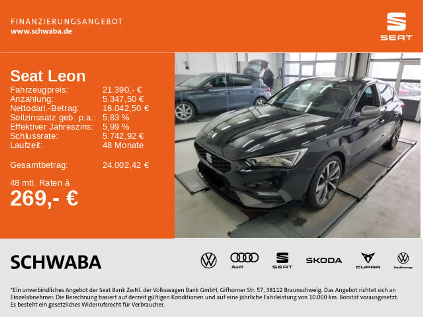 SEAT Leon FR 1.5 TSI Noir - 1