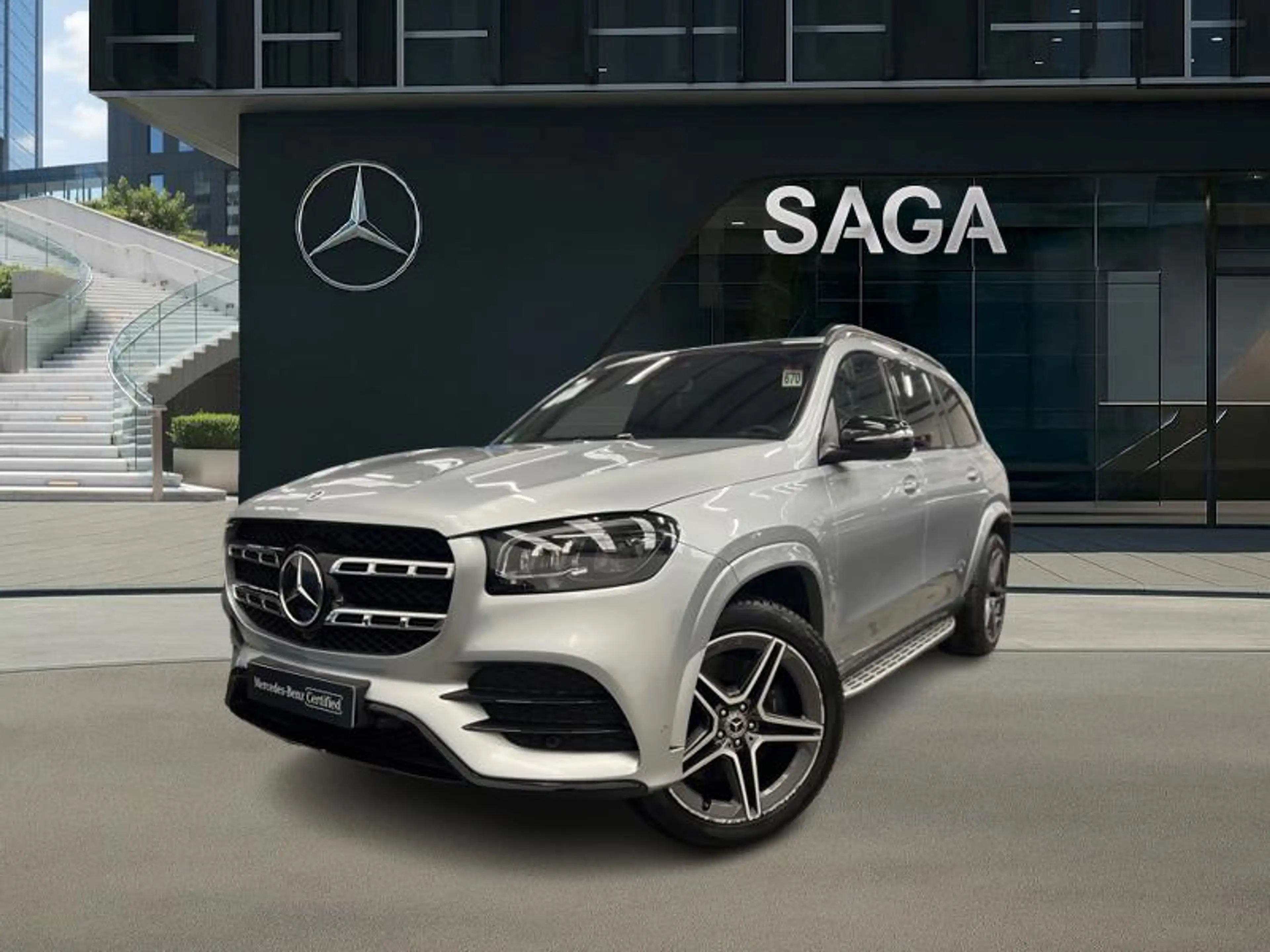 Mercedes-Benz GLS 450 4MATIC AMG 7 places Attelage Pano