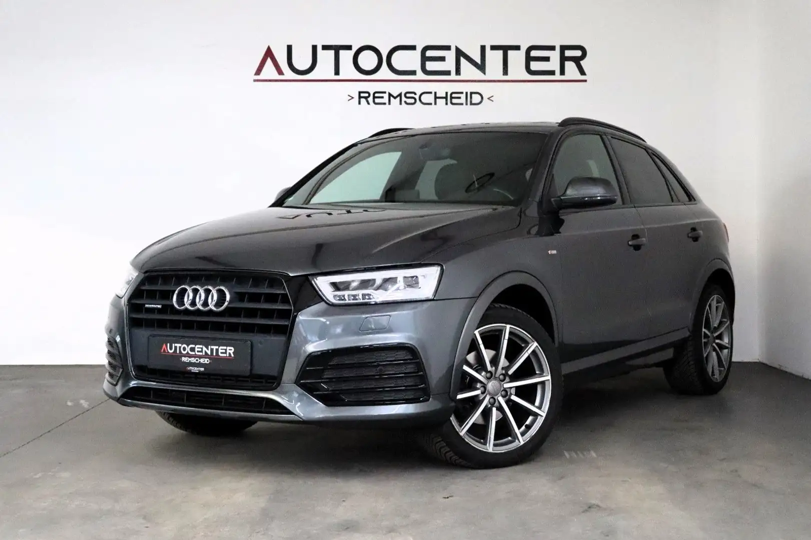 Audi Q3 2,0 TFSI Quattro S-Tronic S-Line Sport Plus Gris - 1