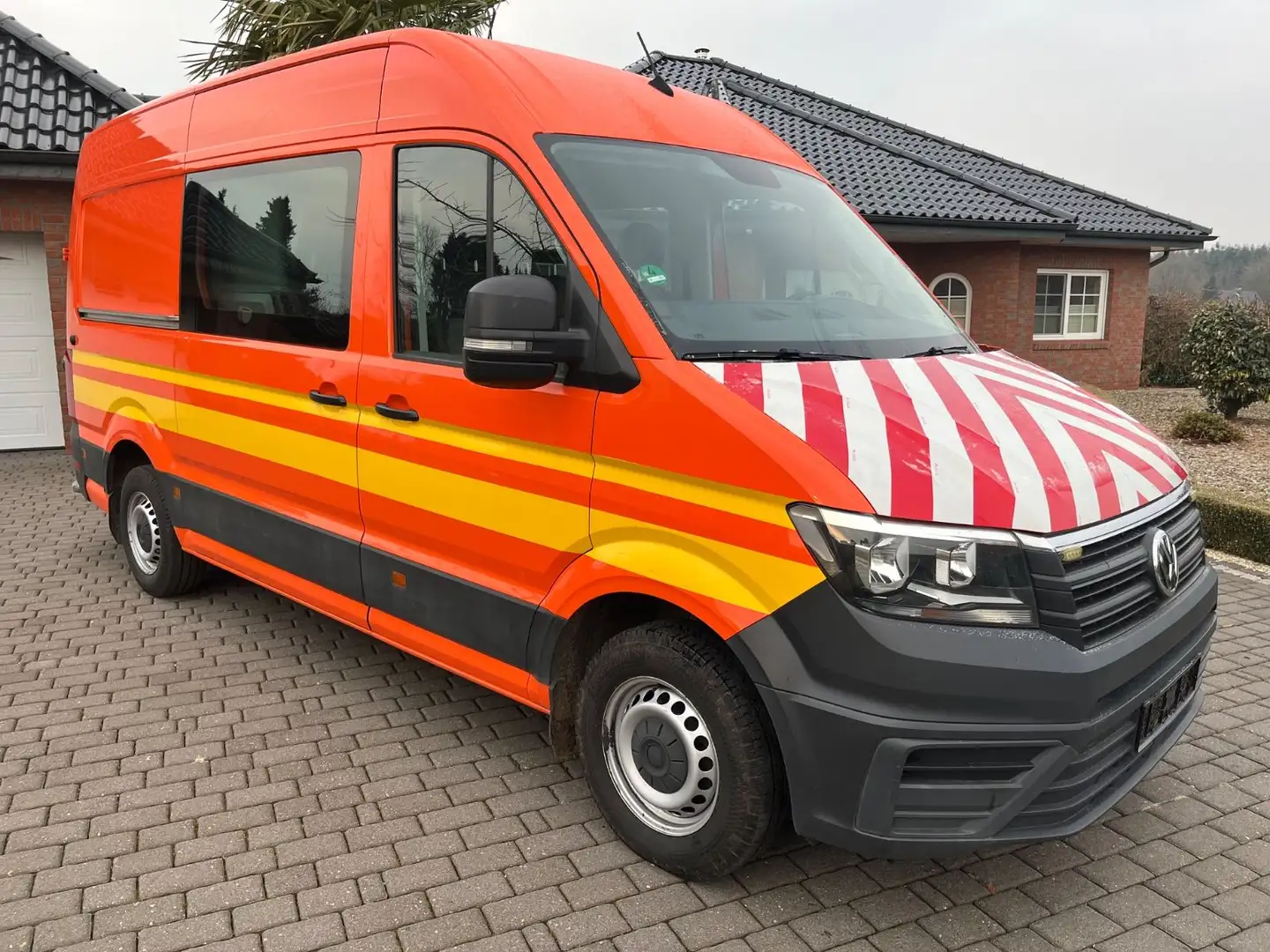 Volkswagen Crafter Mixto L2/H2 35 FWD ((Klima+LED Lichtle) Orange - 1