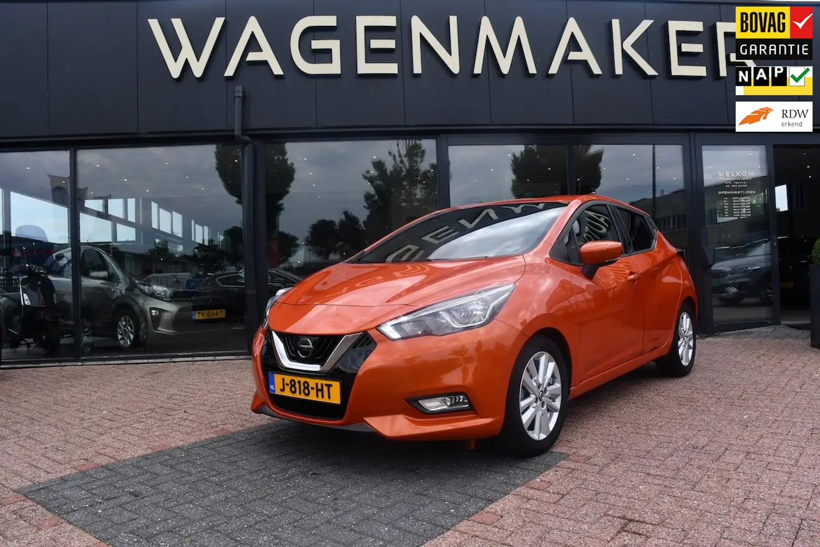 Nissan Micra 1.0 IG-T N-Connecta NAVI|Cruise|CAM|CARPLAY Oranje - 1