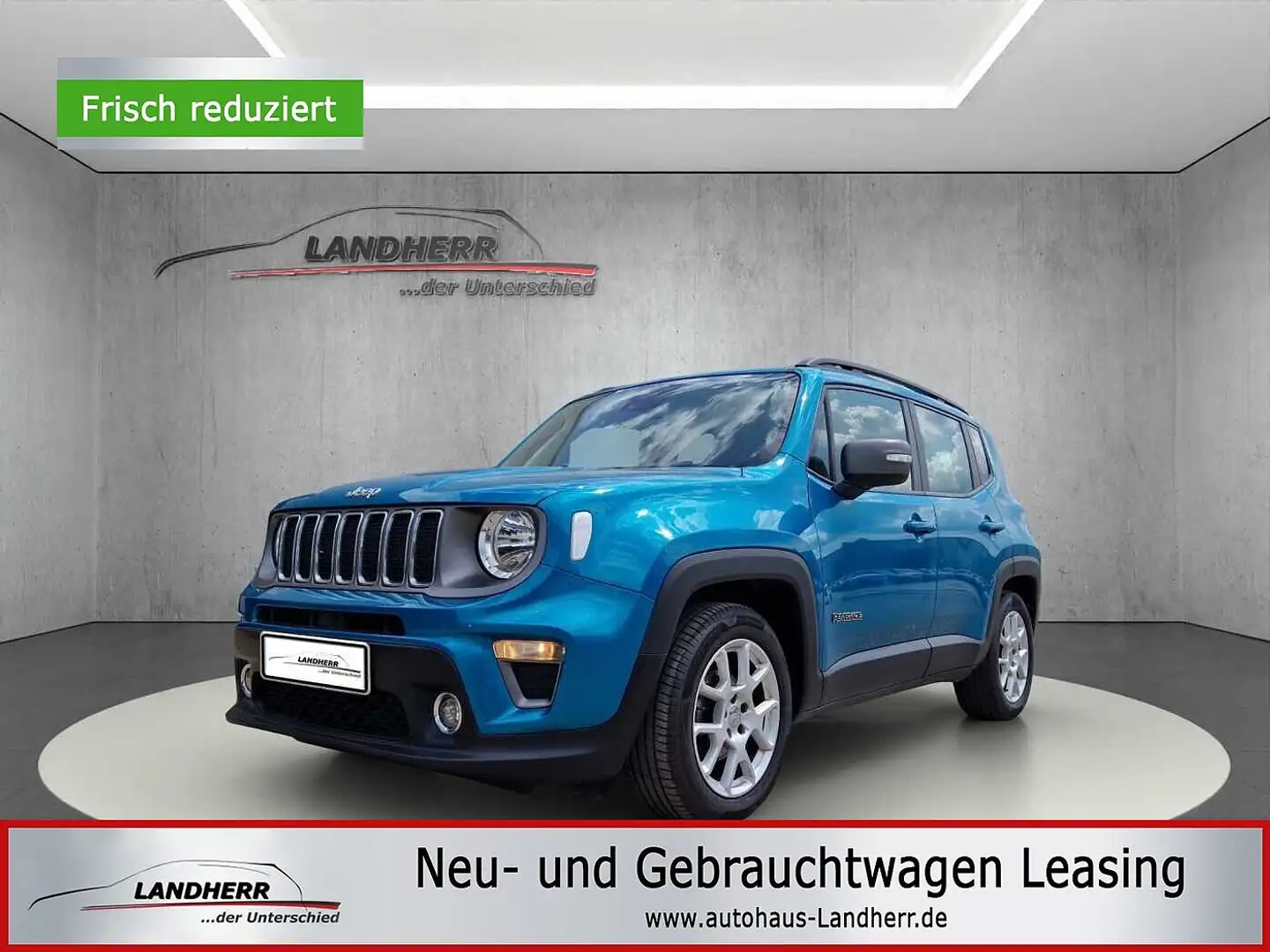 Jeep Renegade 1.6 Limited//ACC/Einparkhilfe hinten Blau - 1