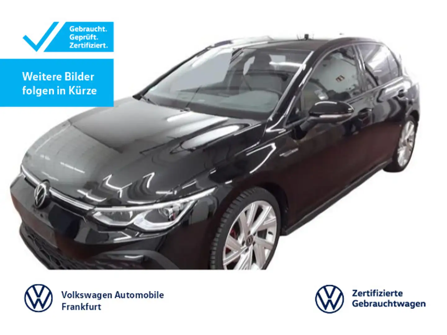 Volkswagen Golf VIII 2.0 TDI DSG GTD Navi IQ.Light DAB+ Fro Schwarz - 1