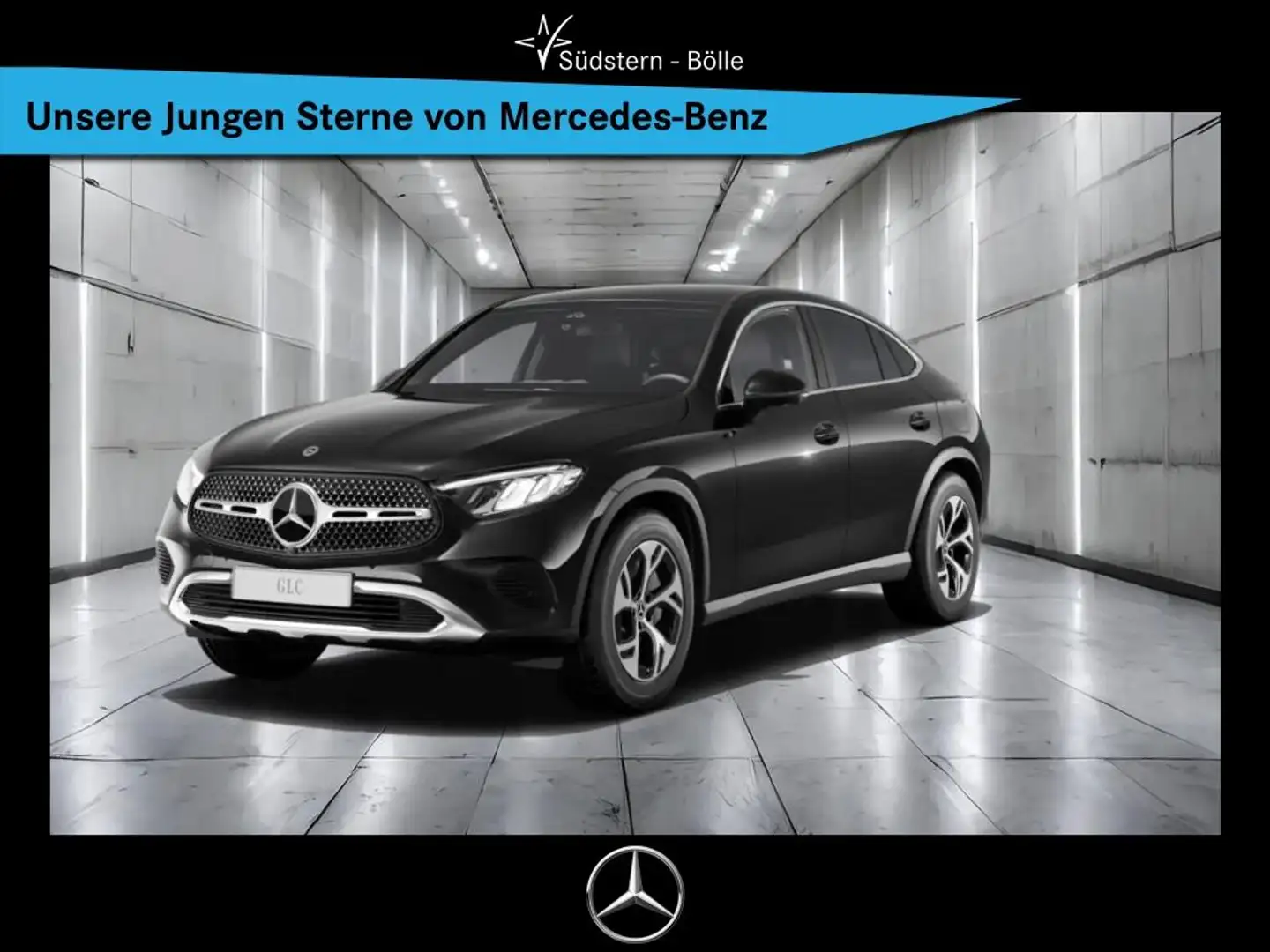 Mercedes-Benz GLC 300 e 4M Coupé +AVANTGARDE+SHZ+MEMORY+NAVI Noir - 1