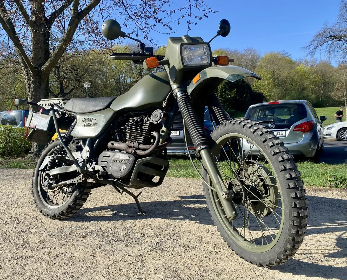 Harley-Davidson Deluxe MT350E Grün - 1