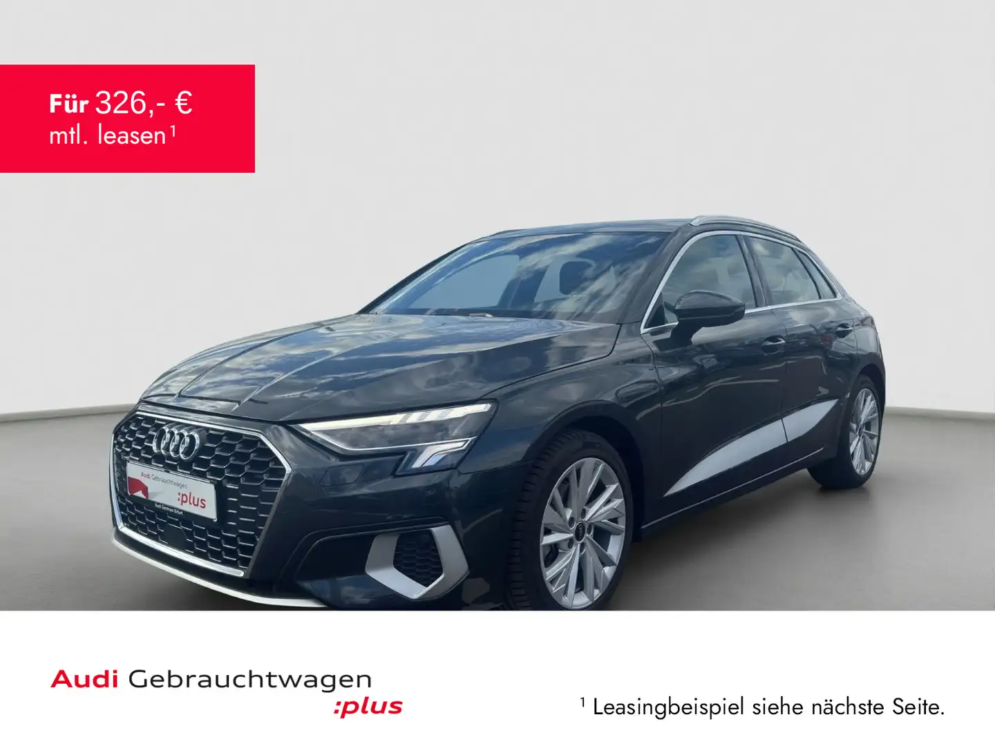 Audi A3 35 TFSI S-tronic advanced LED Rückf Grau - 1