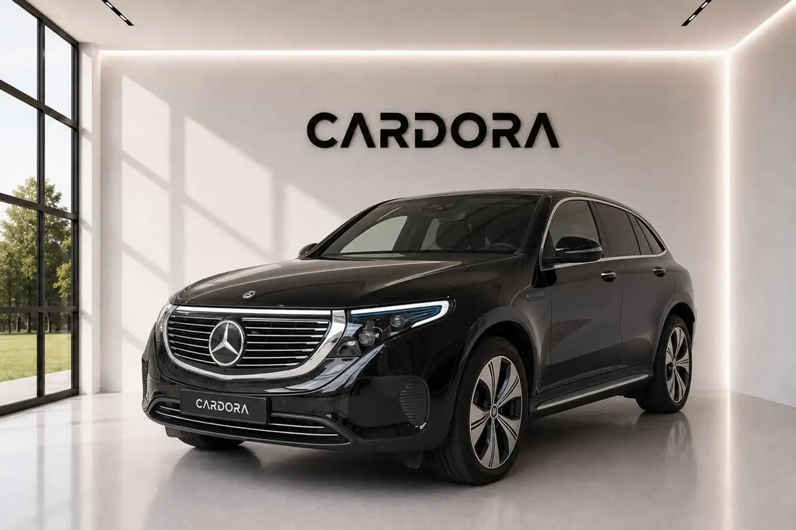 Mercedes-Benz EQC 400 EQC EQC 4Matic MULTIBEAM LED*AHK*RFK*NAVI*PDC Schwarz - 1