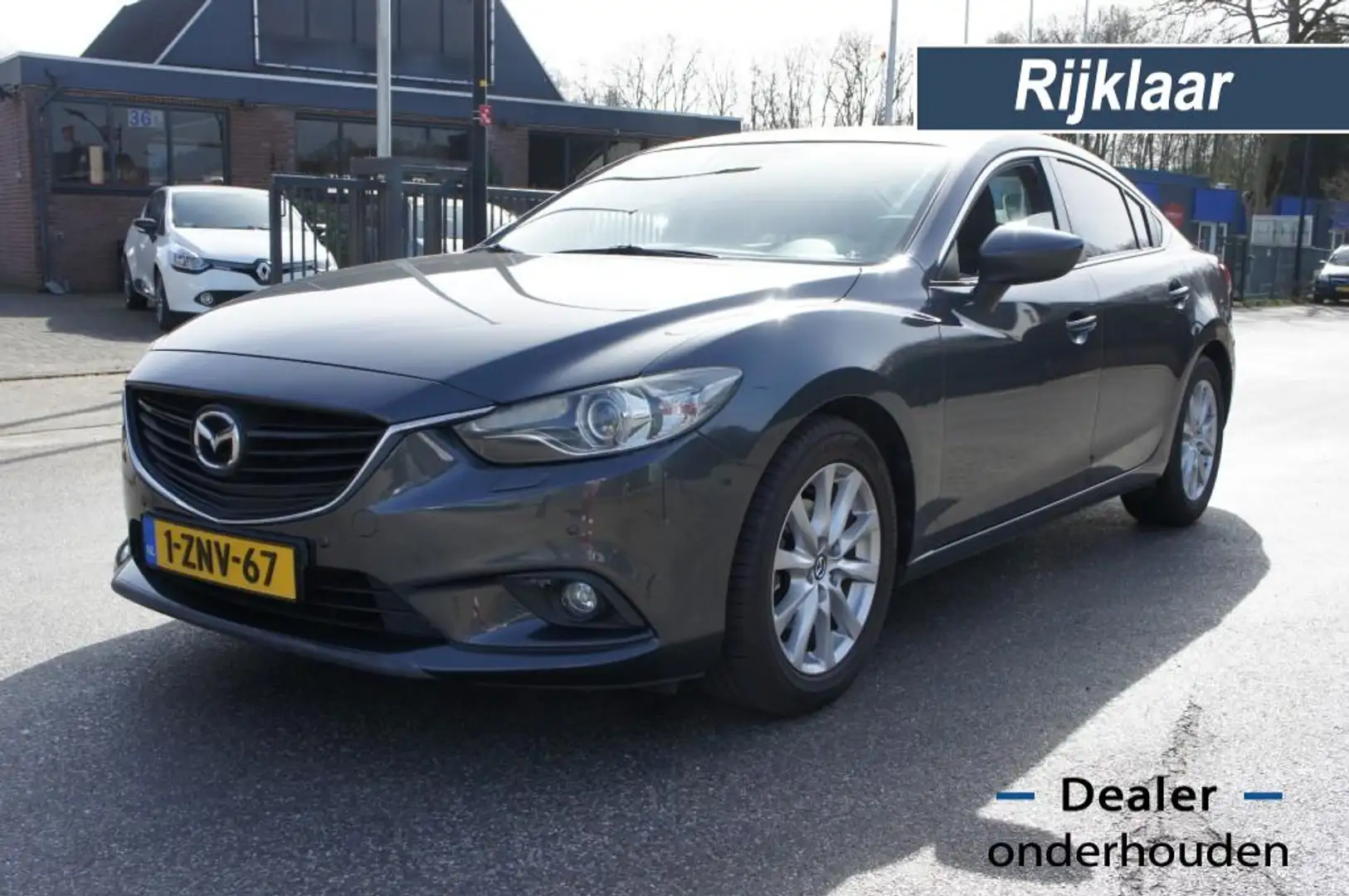 Mazda 6 2.0 HP TS+ VOLLEDIG DEALER ONDERHOUDEN PERFECTE ST Gri - 1