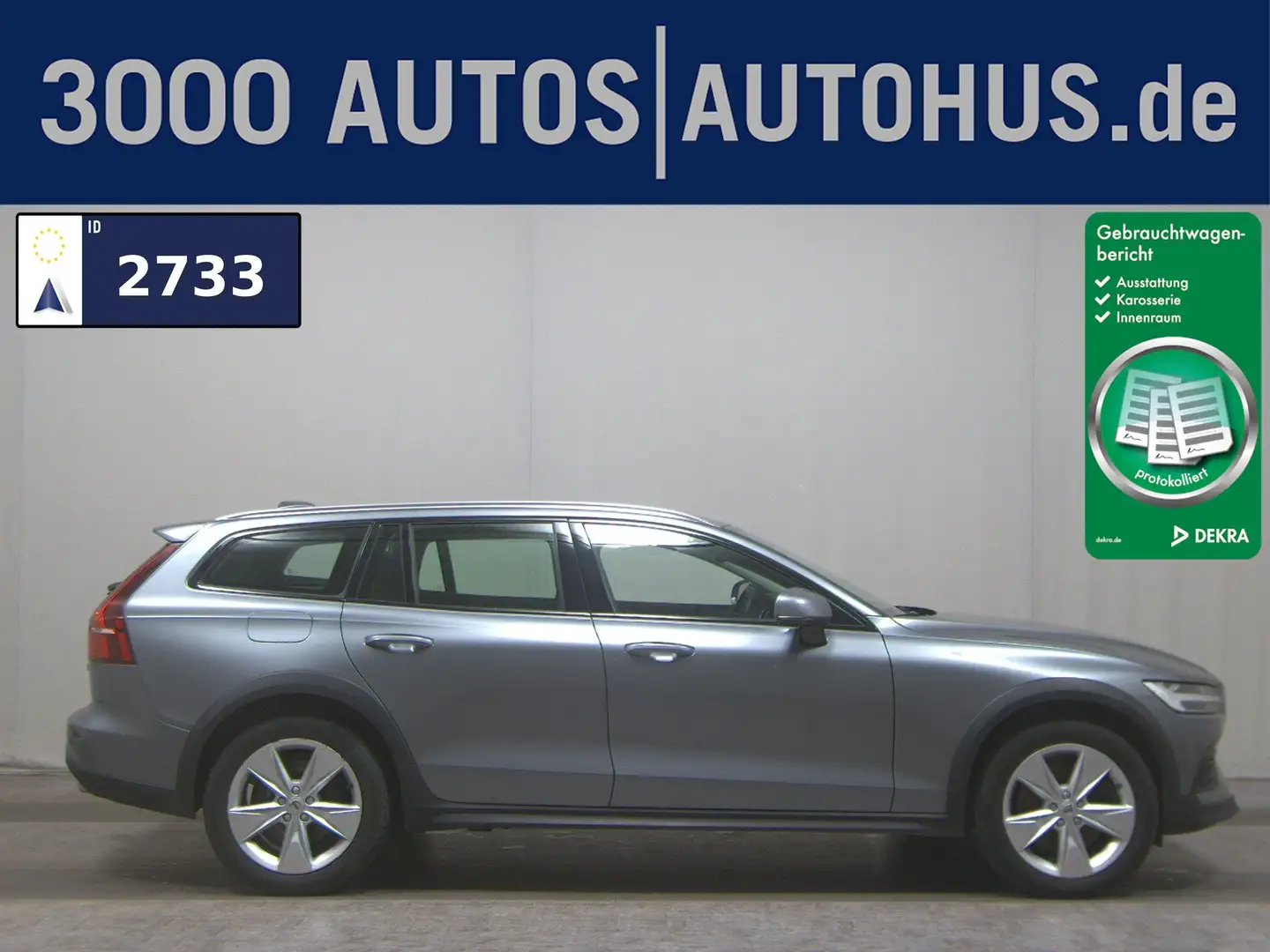 Volvo V60 Cross Country B4 D AWD Pro Navi LED AHk Grau - 1