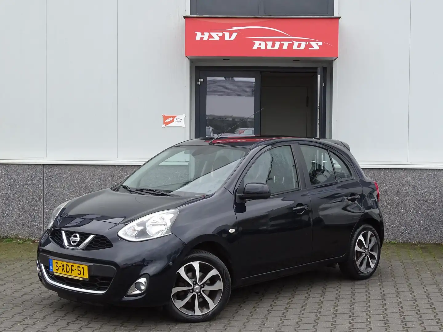 Nissan Micra 1.2 DIG-S Connect Edition airco org NL 2014 Zwart - 1