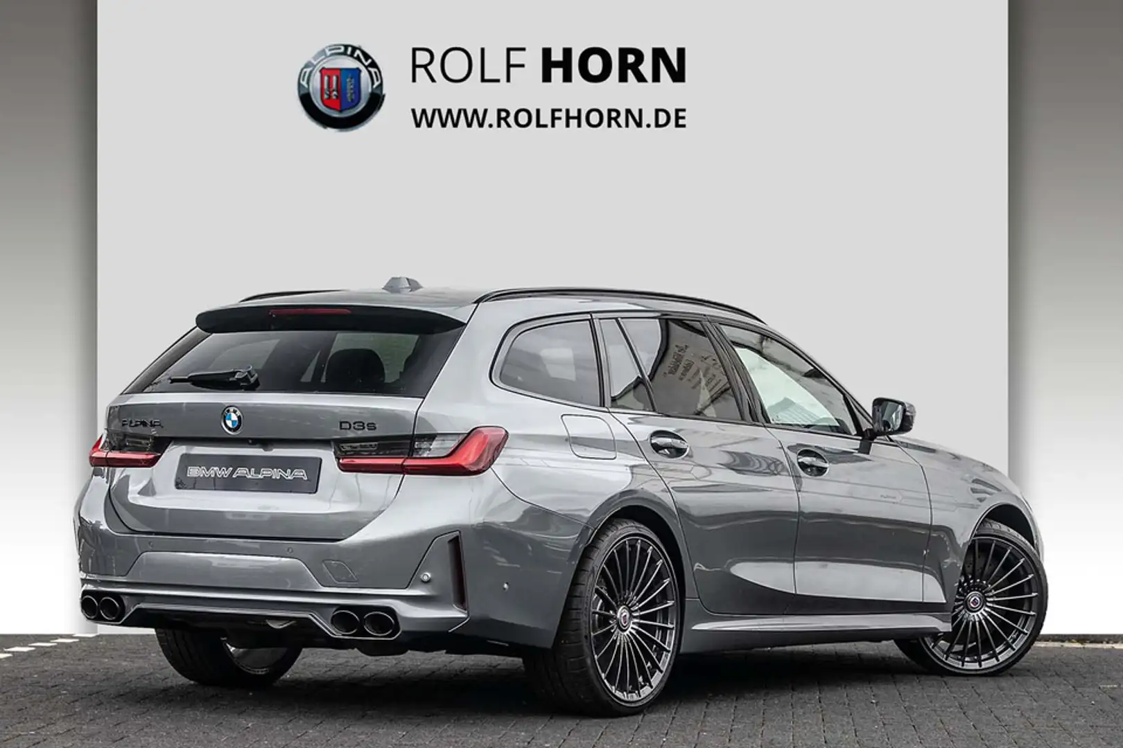 Alpina D3 S Touring Pano HUD AHK har/kar 360 Gris - 2