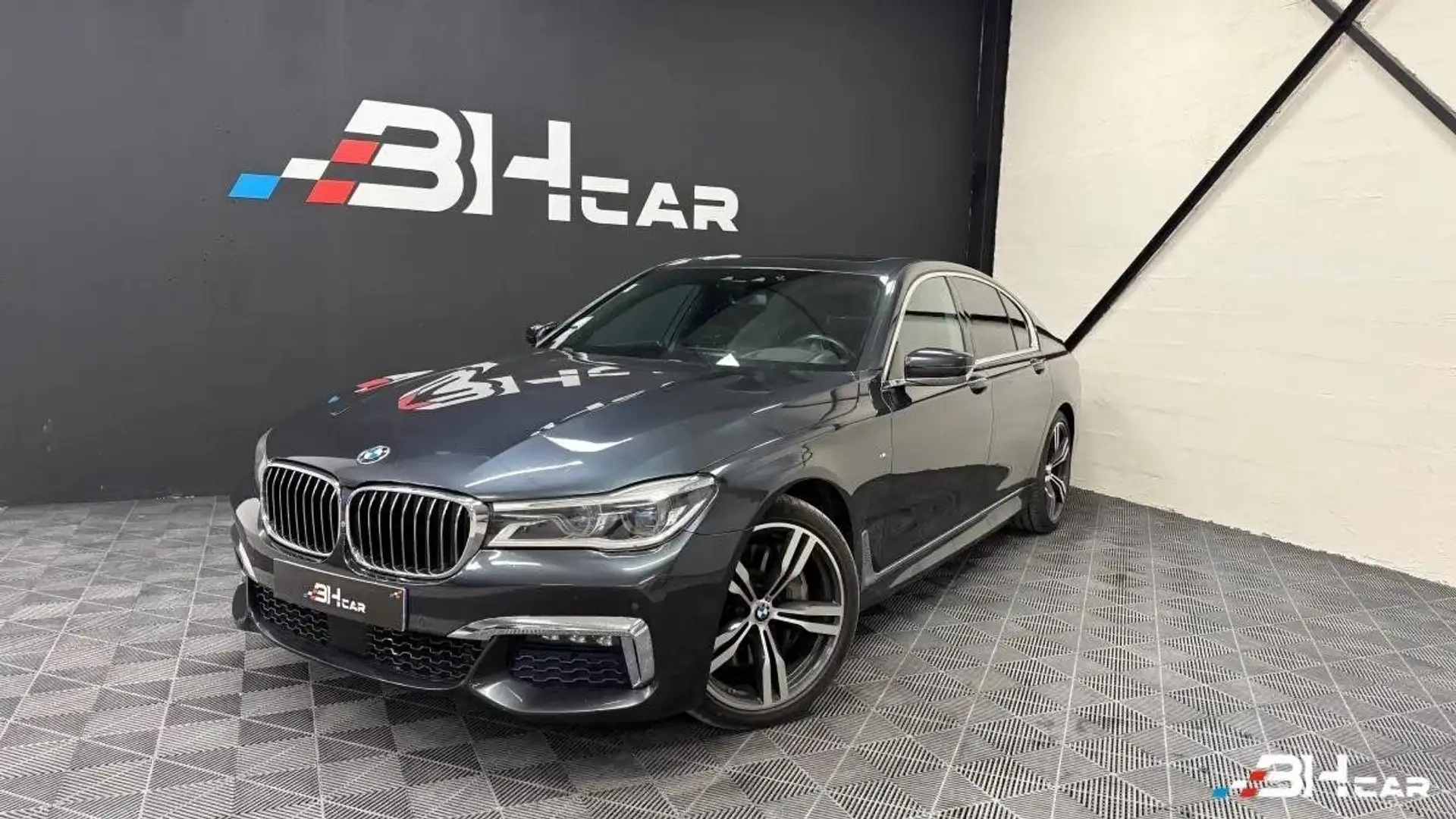 BMW 750 3.0 750 D 400 XDRIVE BVA Gris - 1