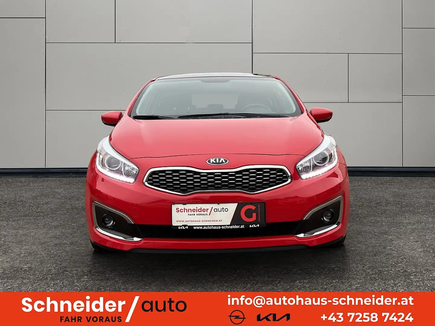 Kia ProCeed / pro_cee'd pro cee'd 1,4 MPI Silber Roşu - 2