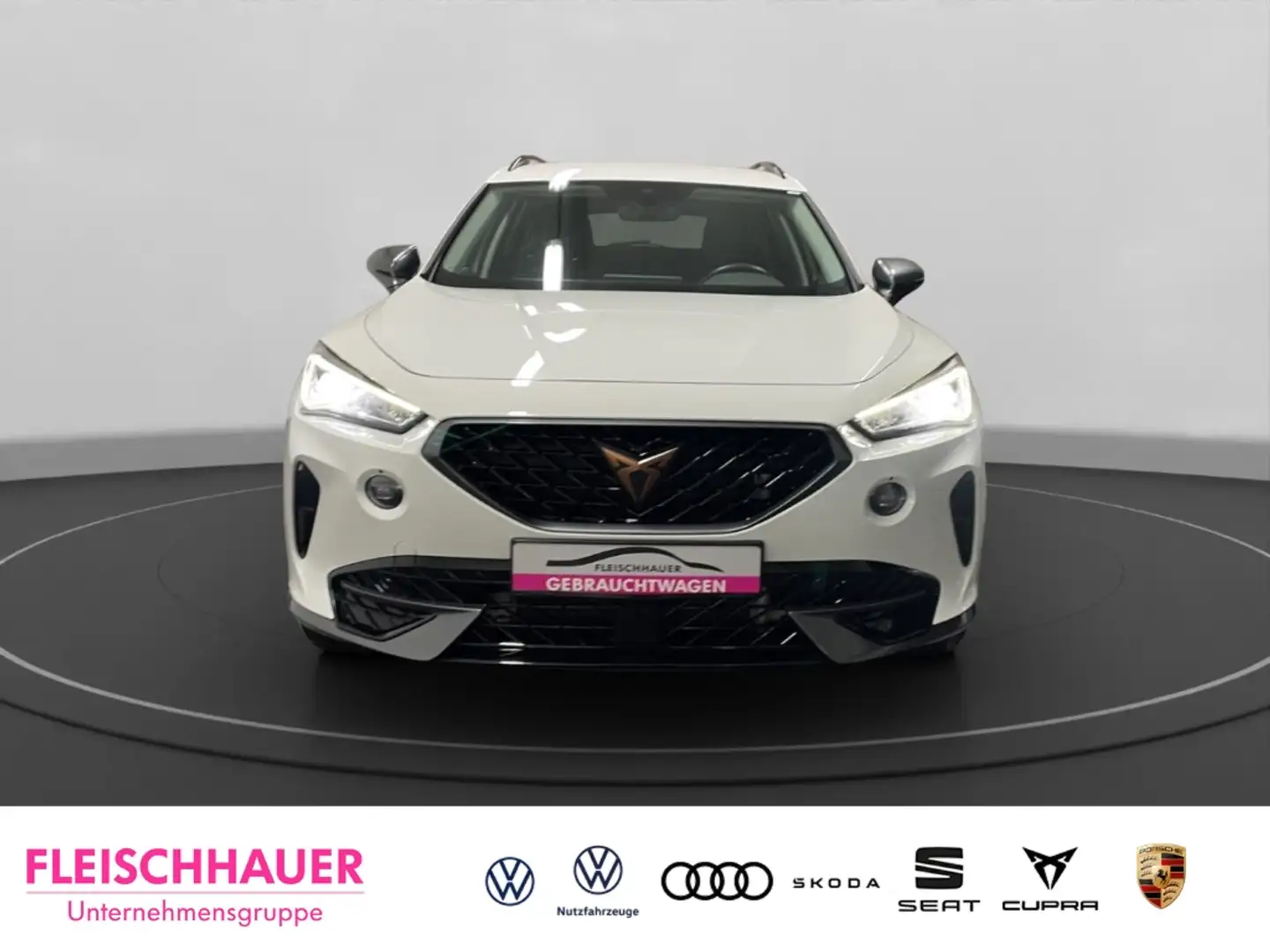 CUPRA Formentor 1,5 TSI ACC LED DAB Tel.-Vorb. Temp Keyless USB PD Weiß - 2