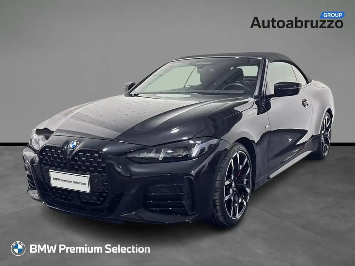 BMW 420 420d Cabrio mhev 48V MSport Pro auto Nero - 1
