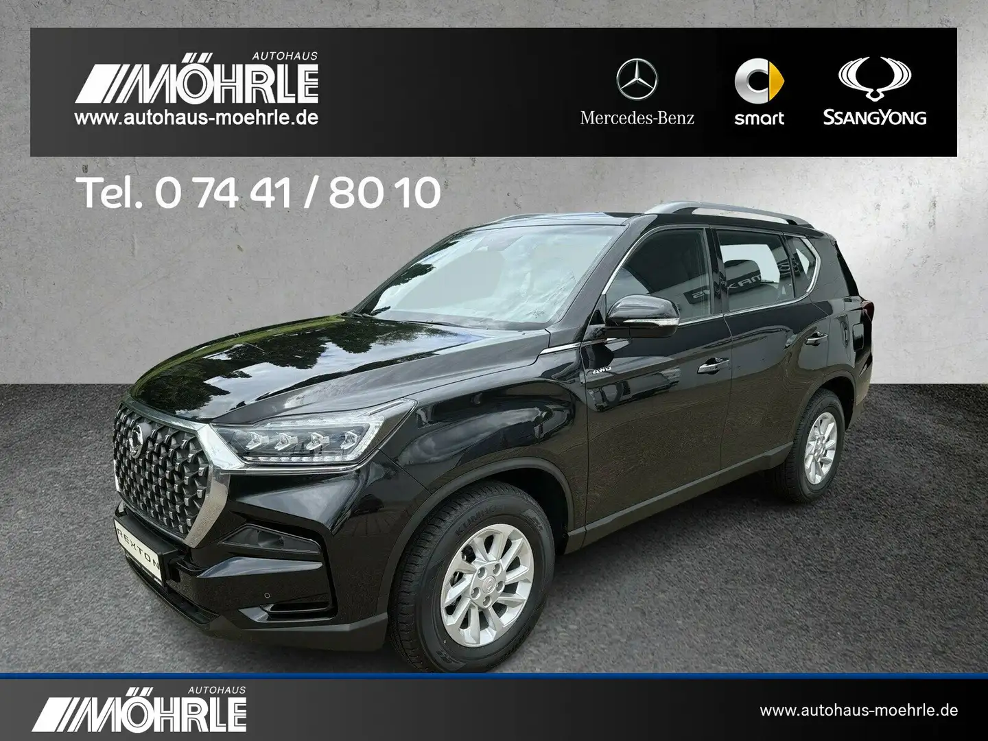 SsangYong Rexton REXTON Core 2.2 D 4WD Kamera LED Navigation Noir - 2
