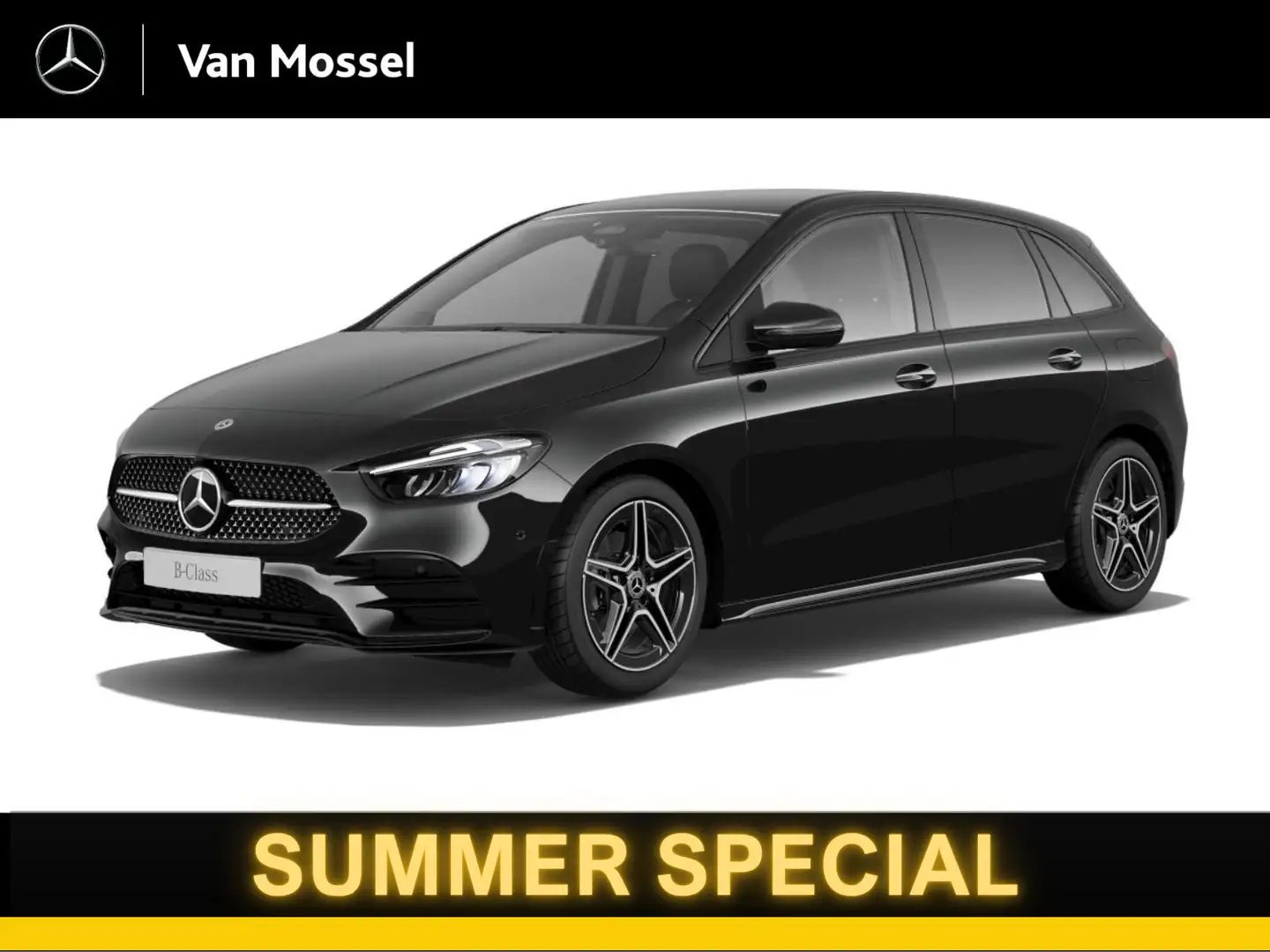 Mercedes-Benz B 180 Star Edition AMG-Line / Achteruitrijcamera / Stoel Zwart - 1