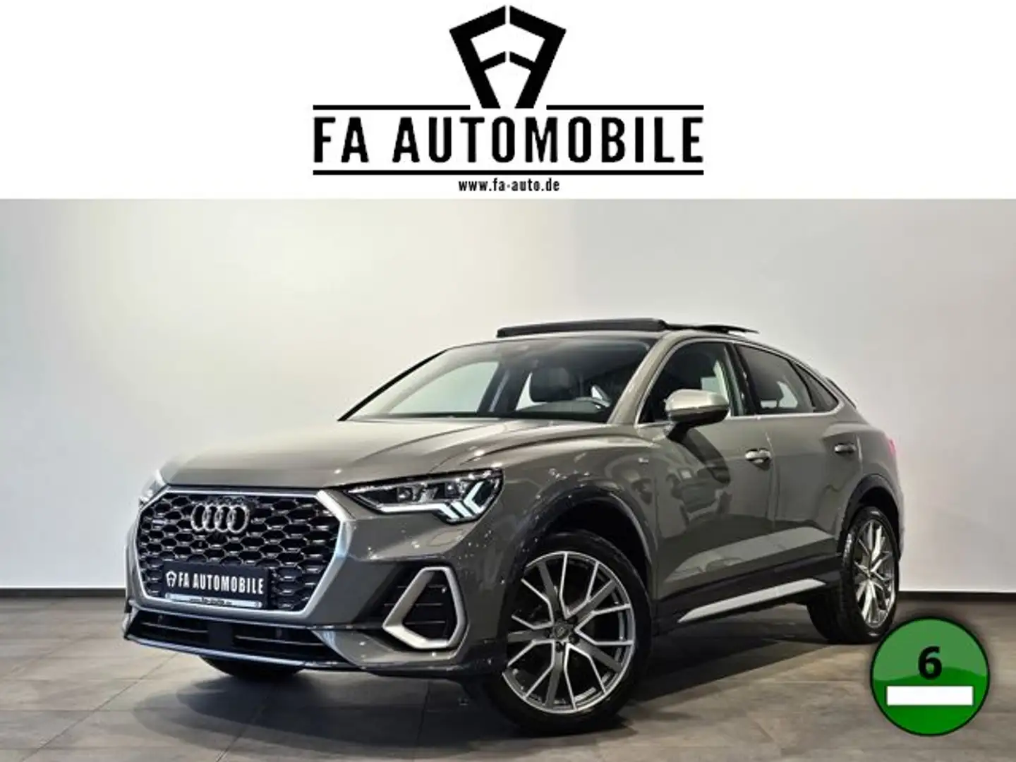 Audi Q3 Sportback 40 TDI Q. 2x S line Matrix Pano 20" Grigio - 1