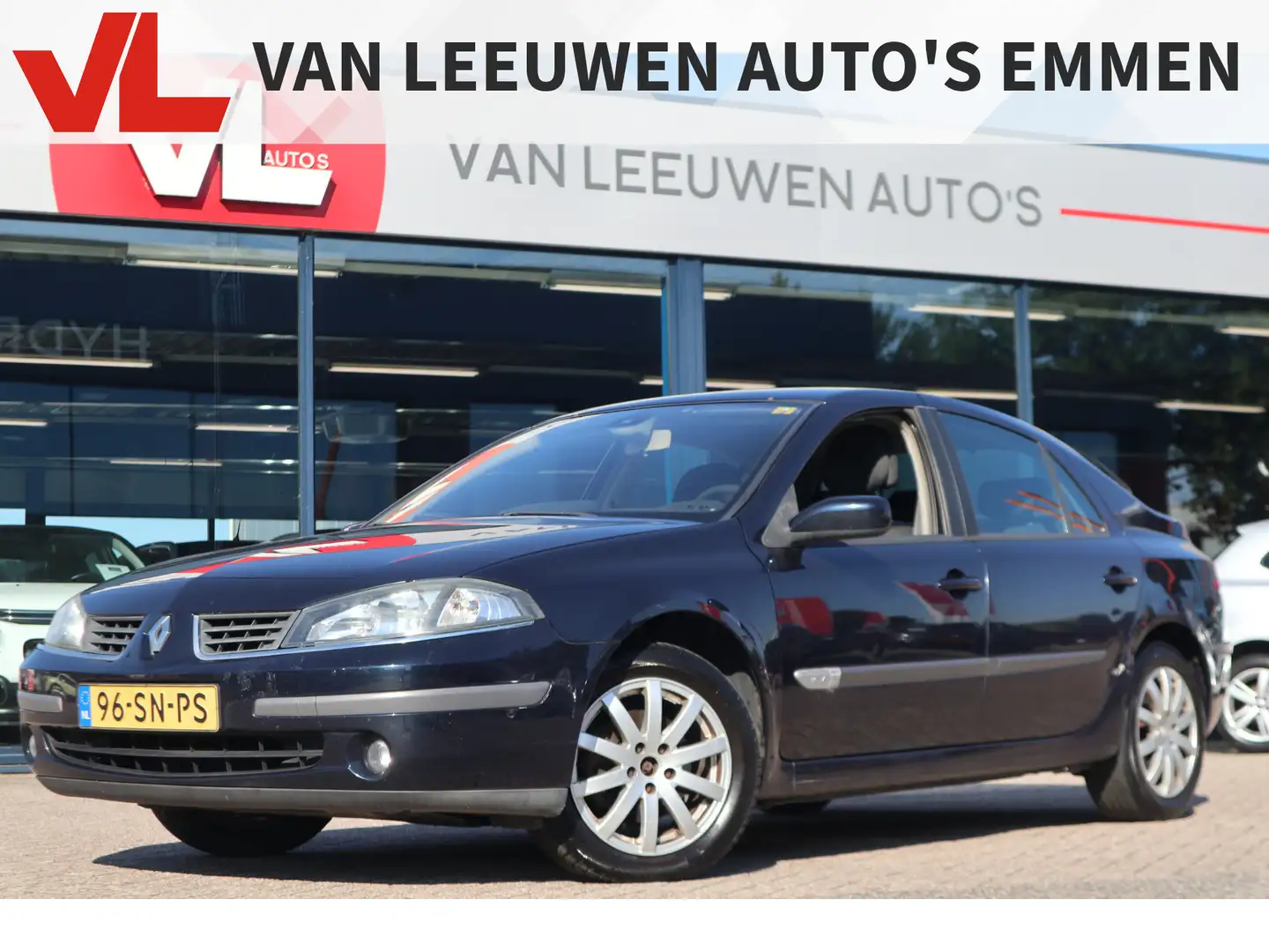 Renault Laguna 1.6-16V Dynamique | Navi | Trekhaak | Airco Modrá - 1